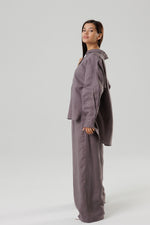 Load image into Gallery viewer, Linen Wide Leg Pants high waist
